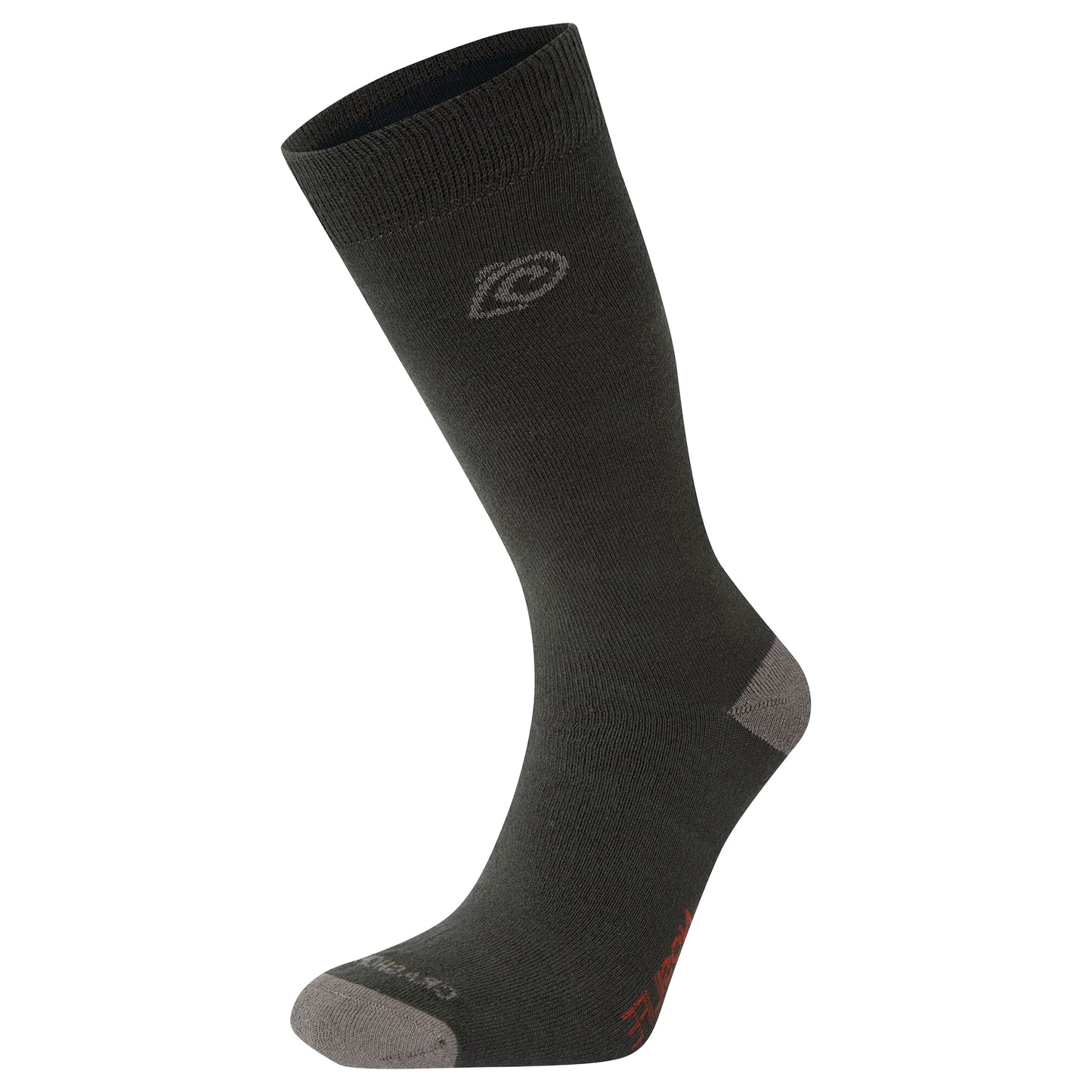 Black Pepper-Mid Grey - Side - Craghoppers Unisex Adult Insect Repellent Socks