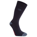 Blue Navy-Blue Stone - Front - Craghoppers Unisex Adult Insect Repellent Ankle Socks (Pack of 2)