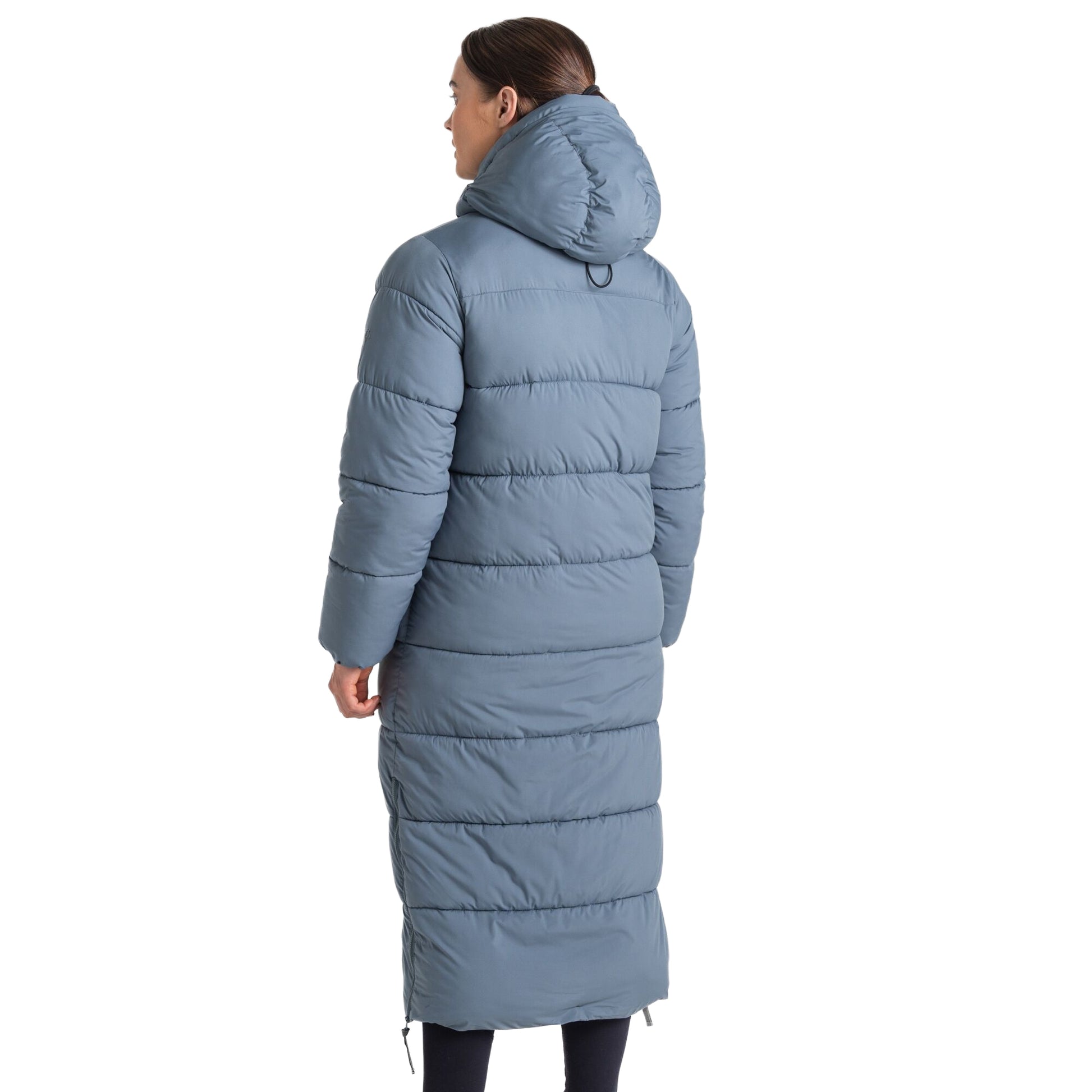 Winter Sky - Back - Craghoppers Womens-Ladies Narlia Insulated Hooded Jacket