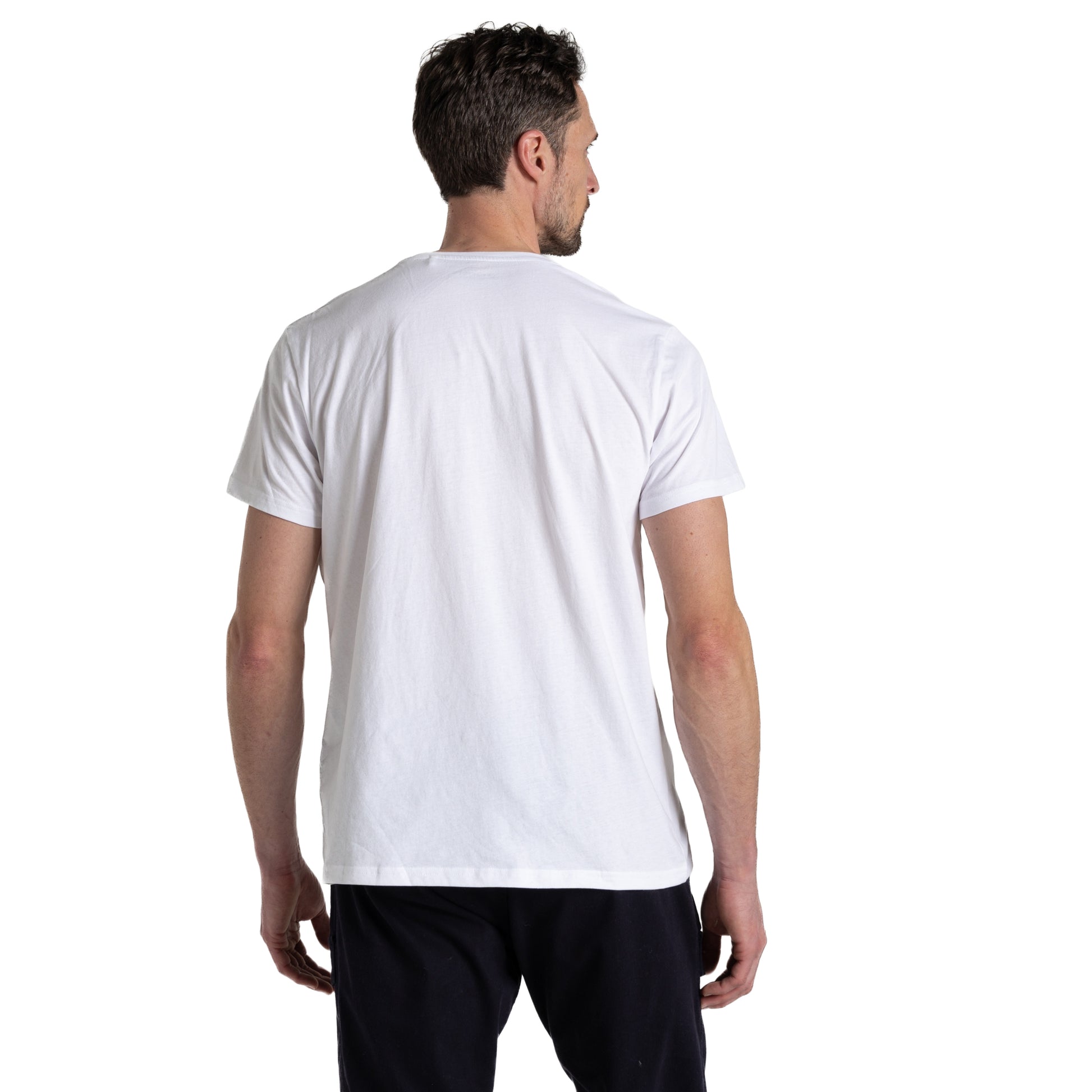 Optic White - Back - Craghoppers Mens Lucent Hike Short-Sleeved T-Shirt