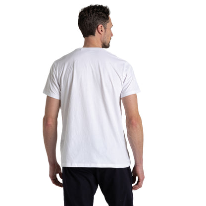 Optic White - Back - Craghoppers Mens Lucent Hike Short-Sleeved T-Shirt