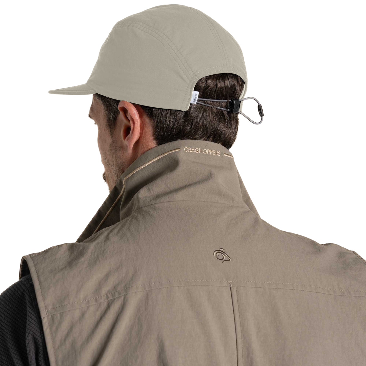Pebble - Back - Craghoppers Nosilife II Packable Cap