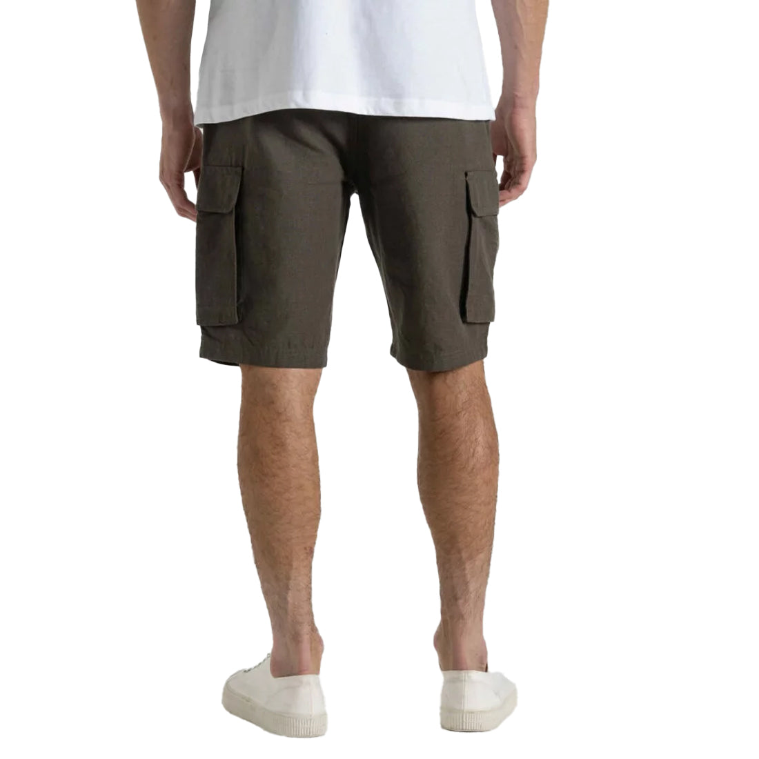 Woodland Green - Back - Craghoppers Mens Howle NosiBotanical Lightweight Shorts