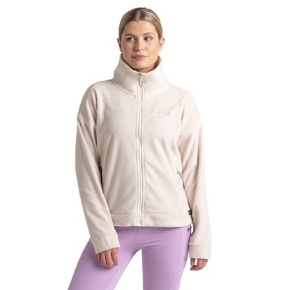 Ecru - Side - Craghoppers Womens-Ladies Polartech Full Zip Fleece Jacket