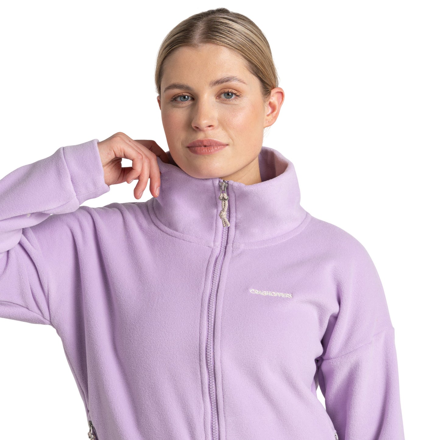 Wisteria - Side - Craghoppers Womens-Ladies Polartech Full Zip Fleece Jacket