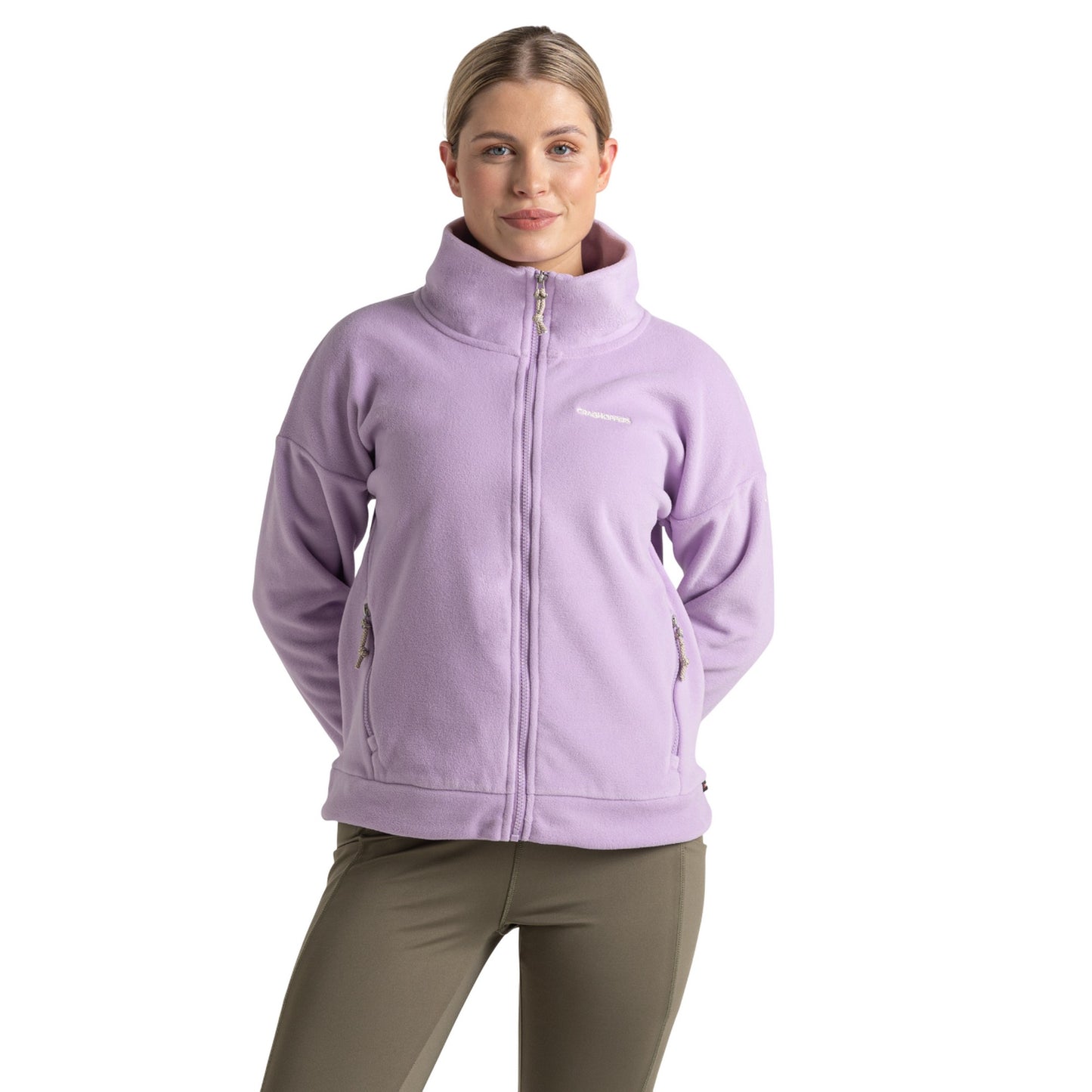 Wisteria - Lifestyle - Craghoppers Womens-Ladies Polartech Full Zip Fleece Jacket