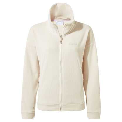 Ecru - Front - Craghoppers Womens-Ladies Polartech Full Zip Fleece Jacket