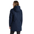 Blue Navy - Back - Craghoppers Womens-Ladies Ana Waterproof Jacket