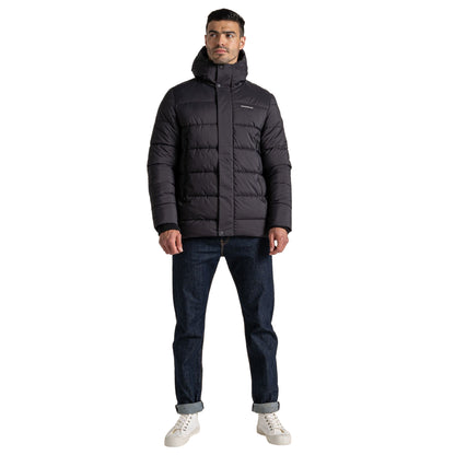 Black - Lifestyle - Craghoppers Mens Sutherland Hooded Insulated Jacket