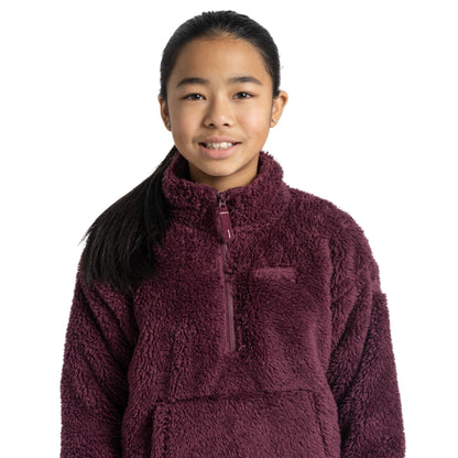 Deep Purple - Lifestyle - Craghoppers Childrens-Kids Laune Overhead Fleece Top