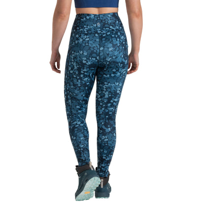 Blue Navy - Back - Craghoppers Womens-Ladies Kiwi Pro Leggings