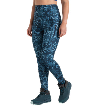 Blue Navy - Side - Craghoppers Womens-Ladies Kiwi Pro Leggings