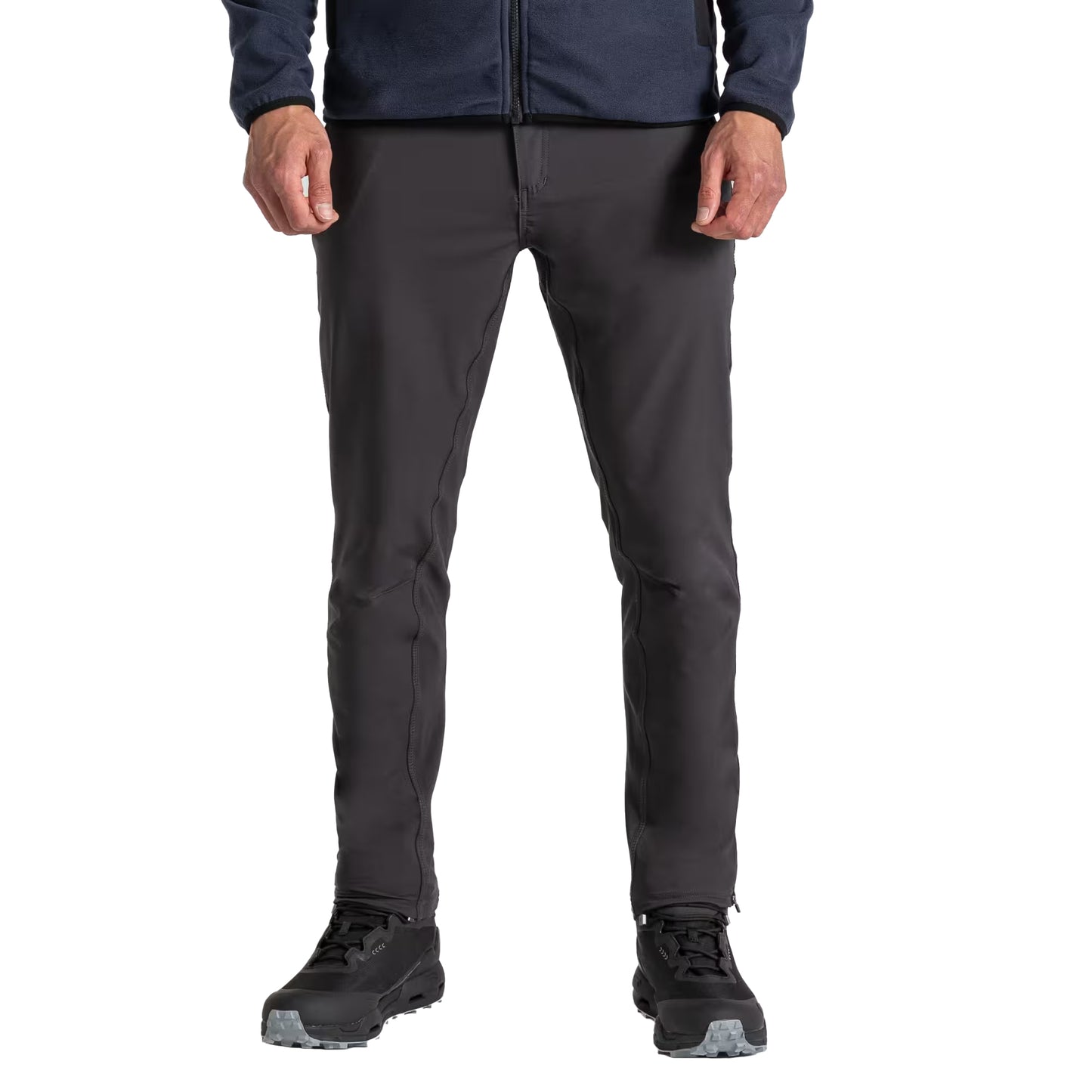 Dark Lead - Front - Craghoppers Mens Expedition Performance Trousers