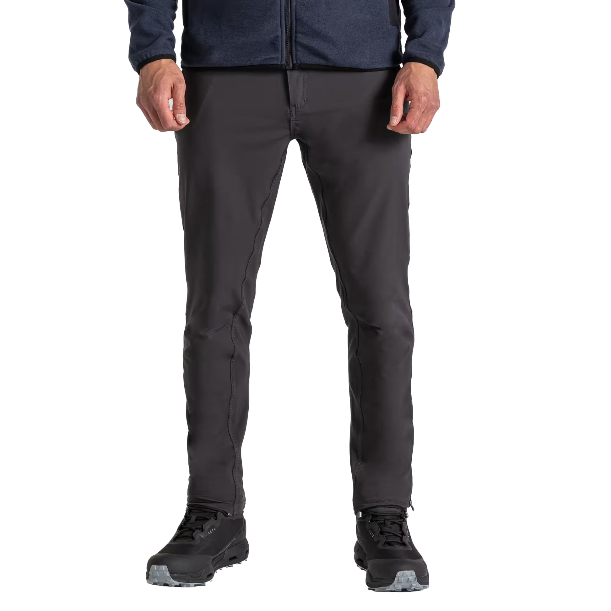 Dark Lead - Front - Craghoppers Mens Expedition Performance Trousers