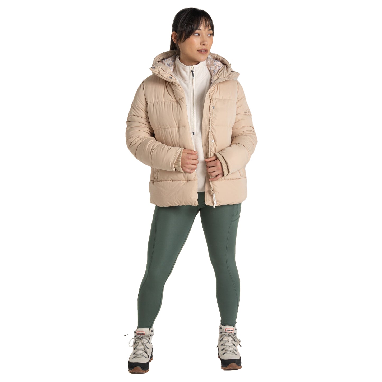 Linen - Pack Shot - Craghoppers Womens-Ladies Orla Hooded Jacket