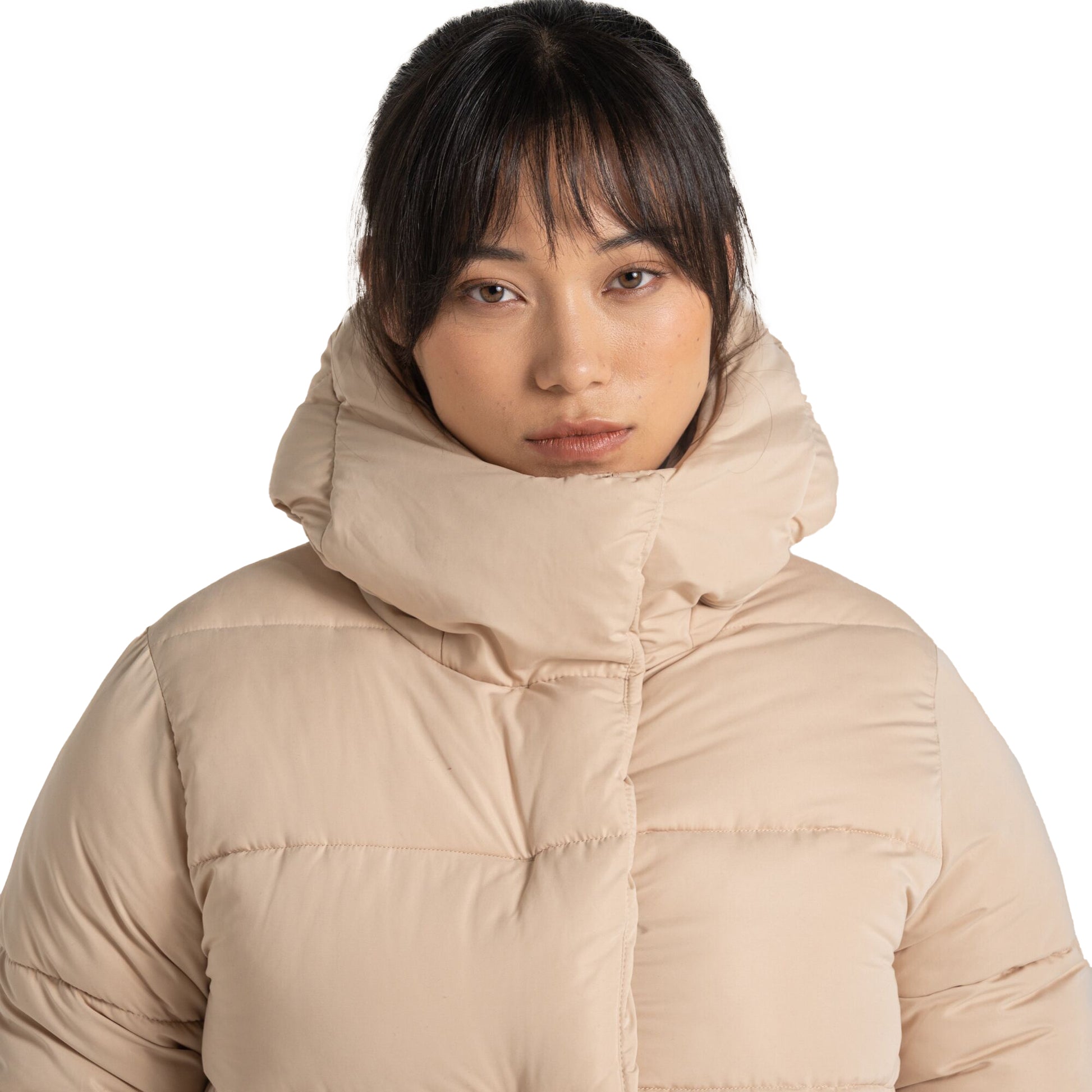 Linen - Side - Craghoppers Womens-Ladies Orla Hooded Jacket