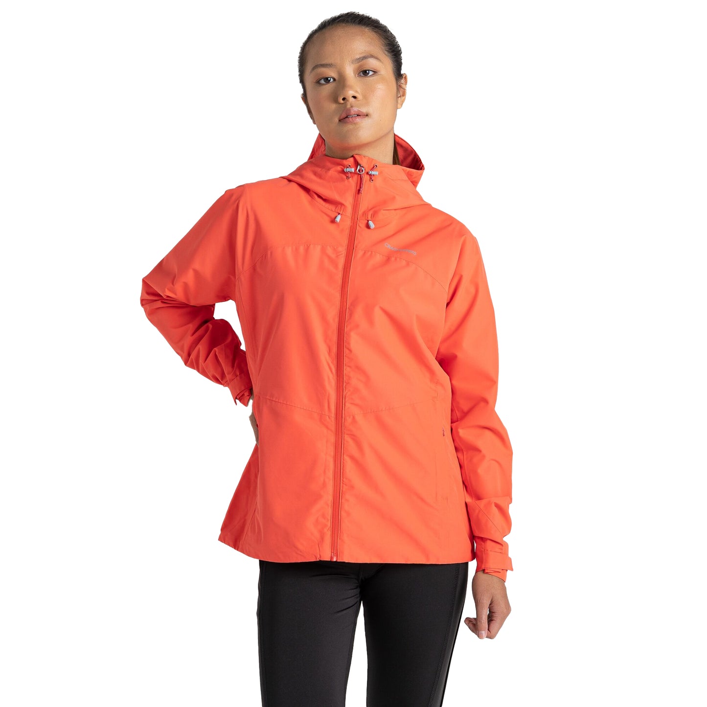 Coral Rose - Pack Shot - Craghoppers Womens-Ladies Sariah Waterproof Jacket