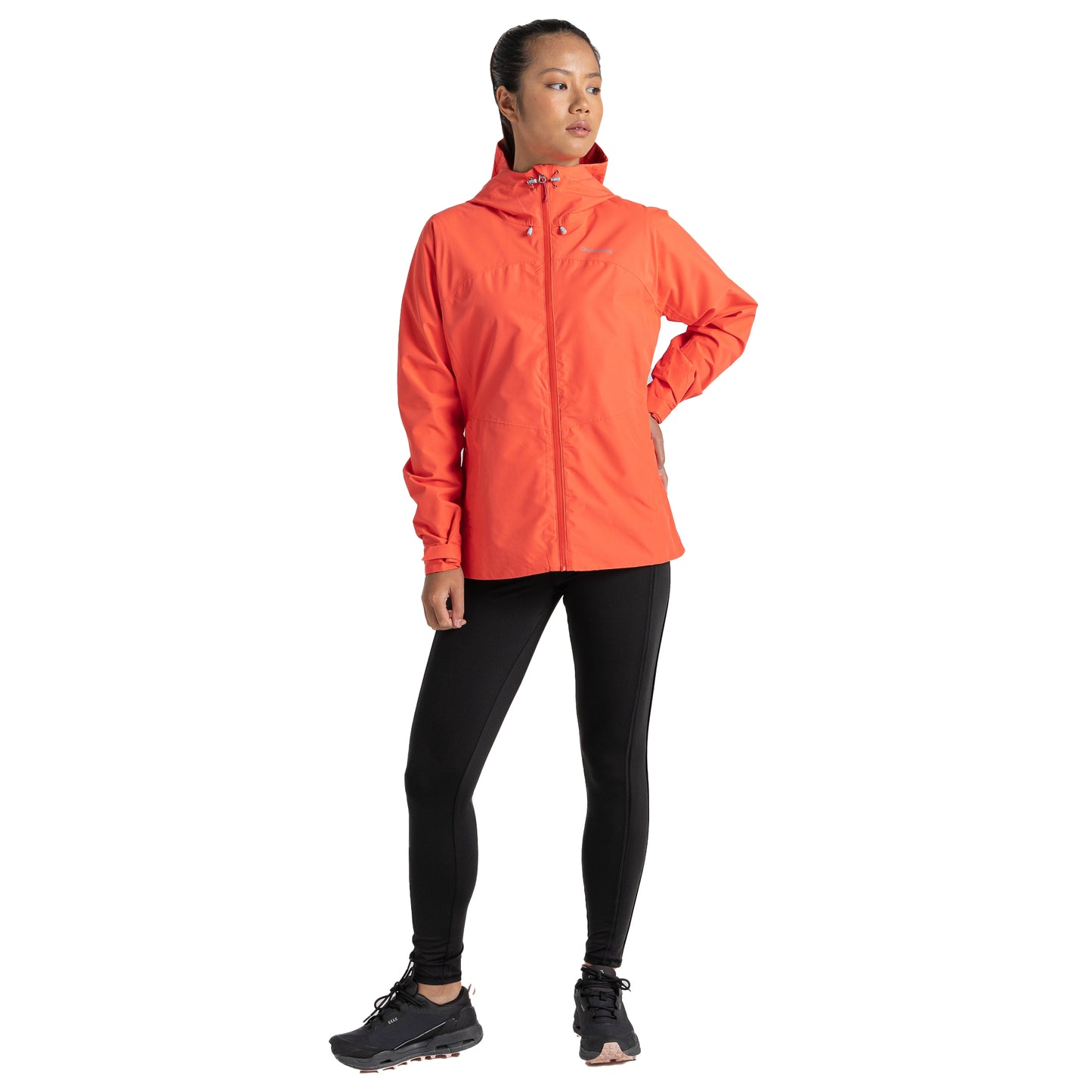 Coral Rose - Close up - Craghoppers Womens-Ladies Sariah Waterproof Jacket