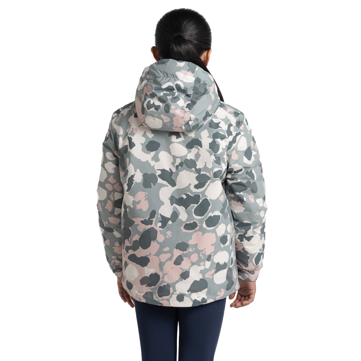 Meadow Haze - Back - Craghoppers Childrens-Kids Brosna Waterproof Jacket