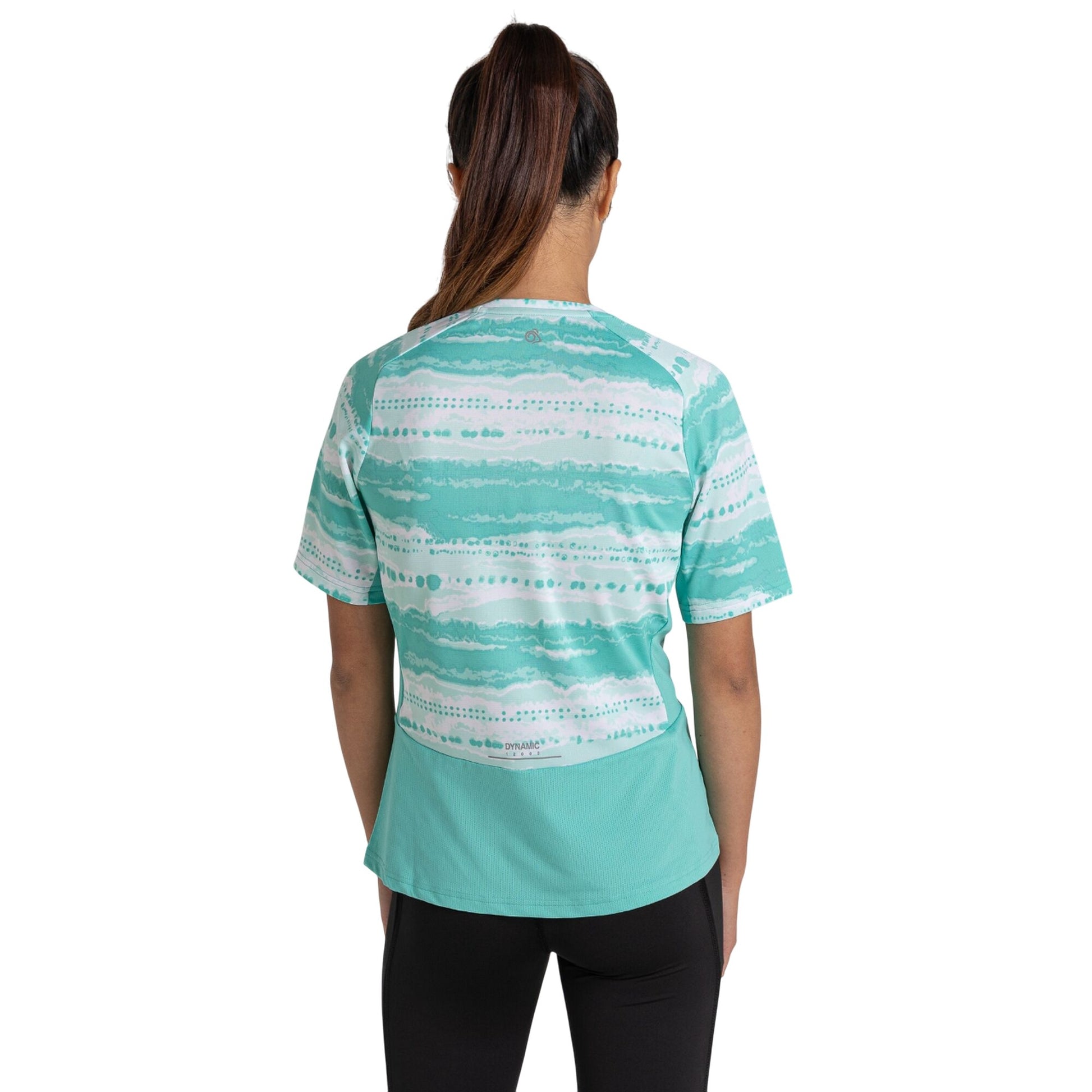 Ocean Green - Back - Craghoppers Womens-Ladies Dynamic Pro Ocean Short-Sleeved T-Shirt
