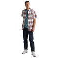 Sienna Red - Lifestyle - Craghoppers Mens Hila Checked Short-Sleeved Shirt