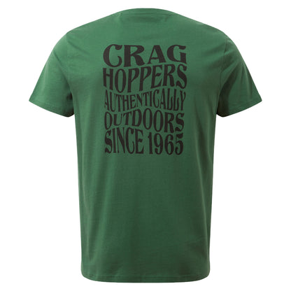 Evergreen - Back - Craghoppers Mens Lucent Authentic Short-Sleeved T-Shirt