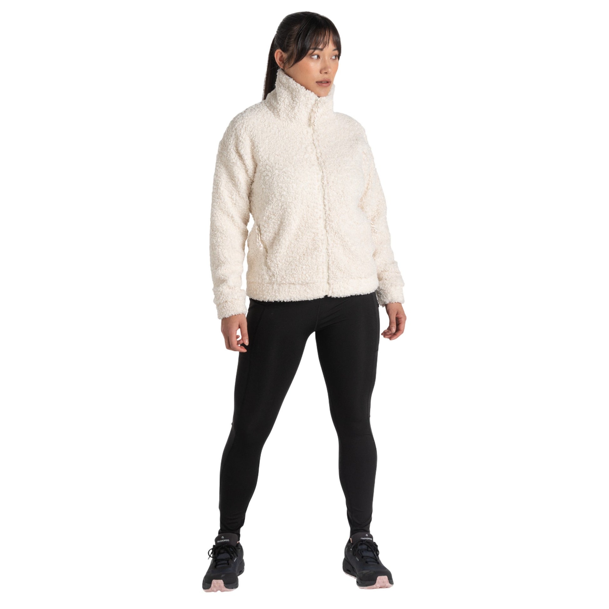 Calico - Pack Shot - Craghoppers Womens-Ladies Ciara Fleece Jacket