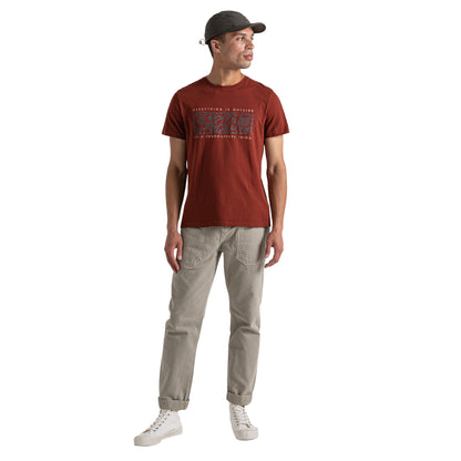Sienna Red - Lifestyle - Craghoppers Mens Lucent Short-Sleeved T-Shirt
