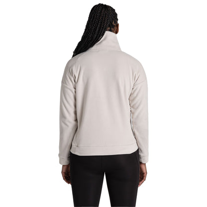 Ecru - Back - Craghoppers Womens-Ladies Caprice Polartech Quarter Zip Fleece Top