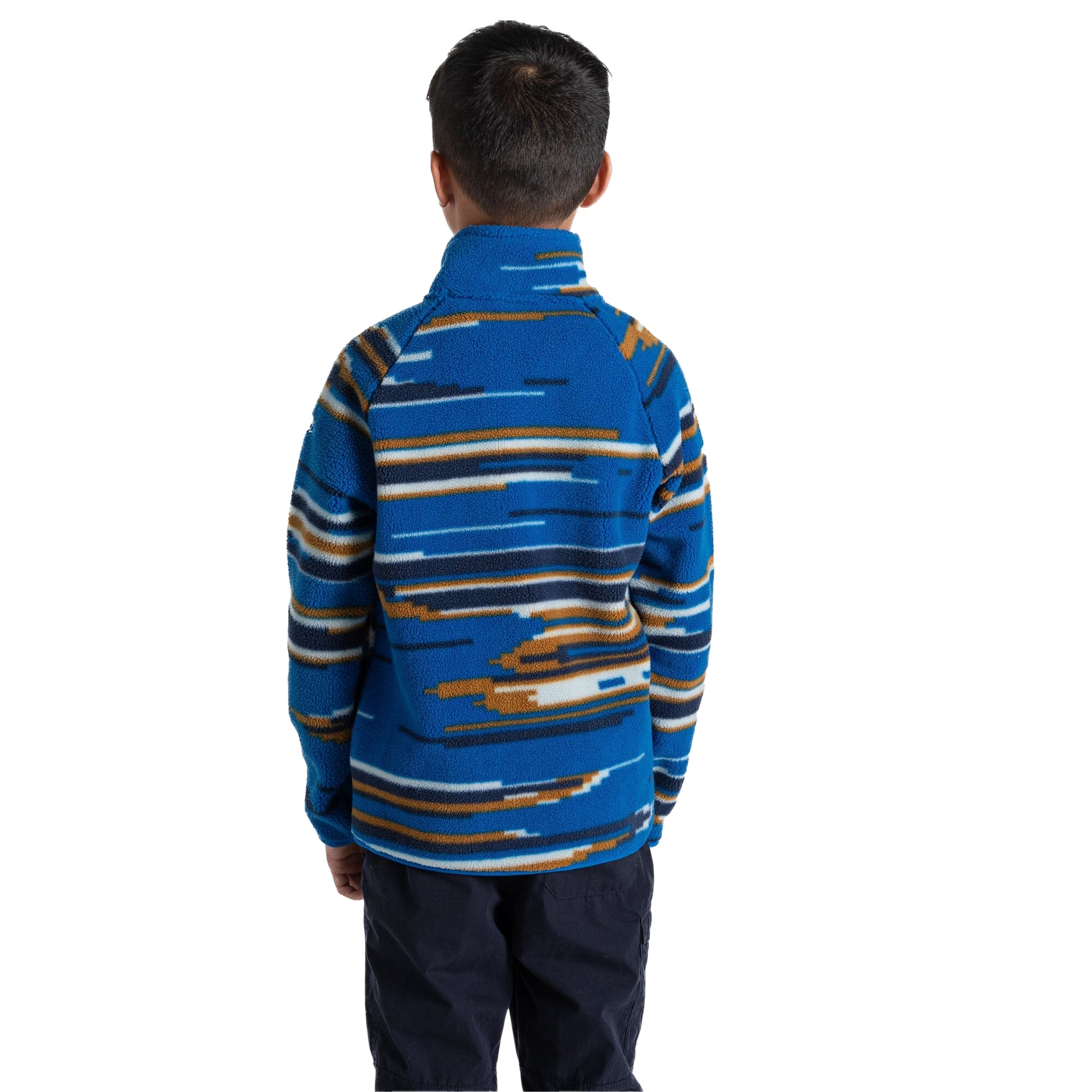 Titan Blue - Back - Craghoppers Childrens-Kids Tivoli Fleece Top