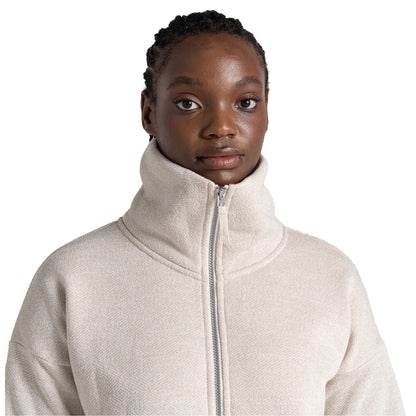 Stone - Lifestyle - Craghoppers Womens-Ladies Freya Borg Fleece Lined Fleece Jacket