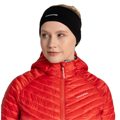 Ember Orange - Pack Shot - Craghoppers Womens-Ladies Expolite Hooded Padded Jacket