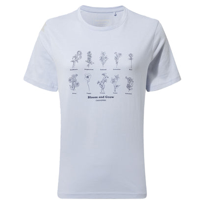 Autumn Mist - Front - Craghoppers Womens-Ladies Malibo Bloom T-Shirt