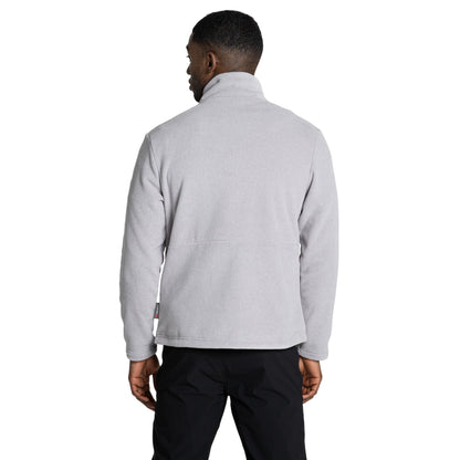 Soft Grey Marl - Back - Craghoppers Mens Argo Polartech Fleece Jacket
