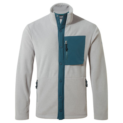 Soft Grey Marl - Front - Craghoppers Mens Argo Polartech Fleece Jacket