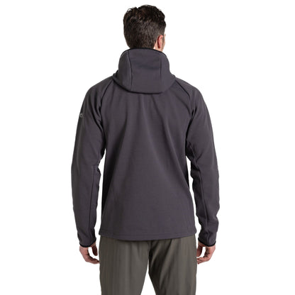 Dark Iron Marl - Back - Craghoppers Mens Dynamic Pro Hooded Padded Jacket