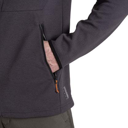 Dark Iron Marl - Side - Craghoppers Mens Dynamic Pro Hooded Padded Jacket