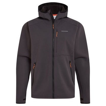 Dark Iron Marl - Front - Craghoppers Mens Dynamic Pro Hooded Padded Jacket