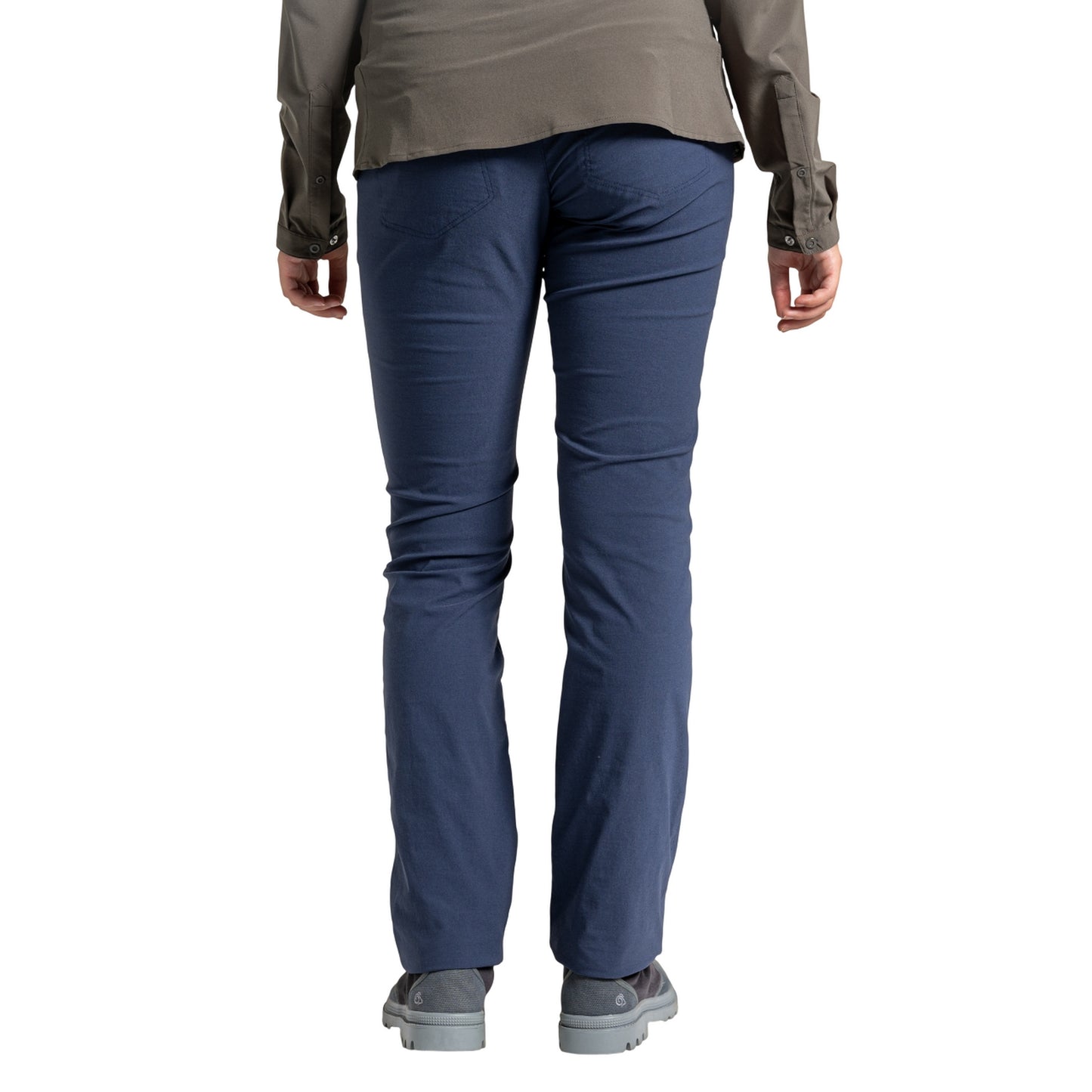 Soft Navy - Back - Craghoppers Womens-Ladies Clara II Nosilife Trousers