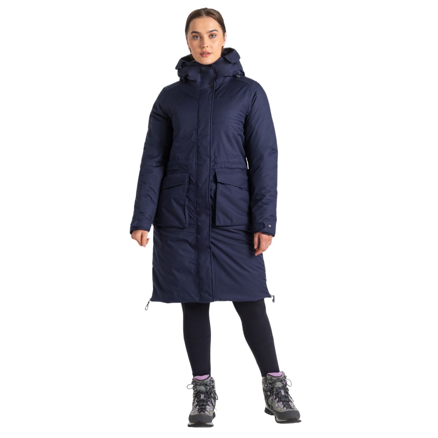 Blue Navy - Lifestyle - Craghoppers Womens-Ladies Neev Waterproof Jacket