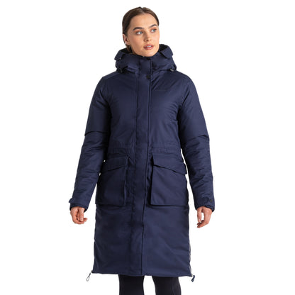 Blue Navy - Side - Craghoppers Womens-Ladies Neev Waterproof Jacket