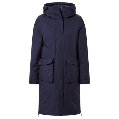 Blue Navy - Front - Craghoppers Womens-Ladies Neev Waterproof Jacket