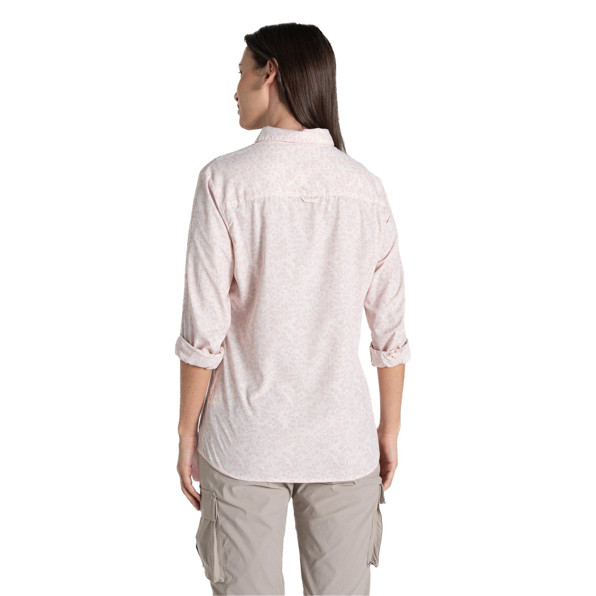 Hushed Violet - Back - Craghoppers Womens-Ladies Arona Nosilife Shirt