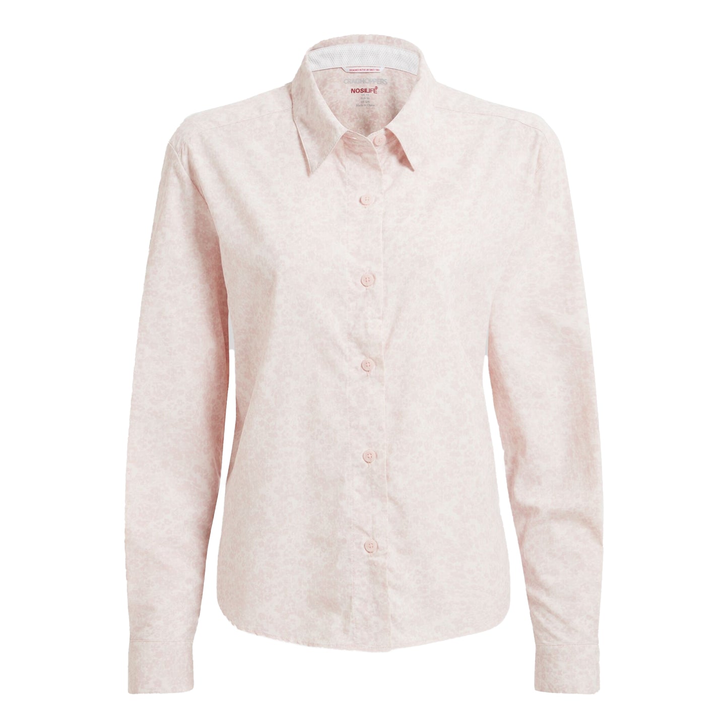 Hushed Violet - Front - Craghoppers Womens-Ladies Arona Nosilife Shirt