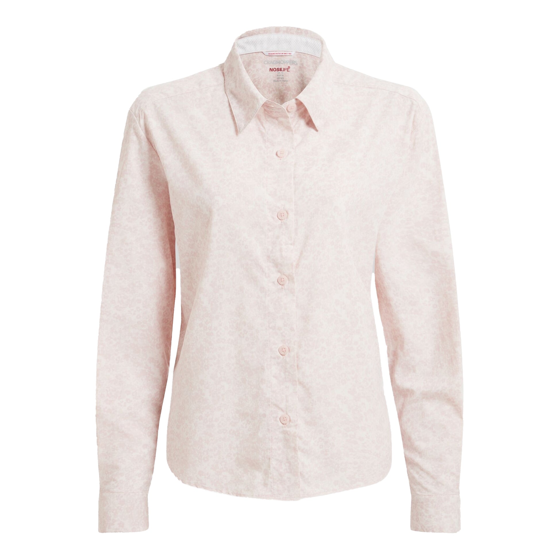 Hushed Violet - Front - Craghoppers Womens-Ladies Arona Nosilife Shirt