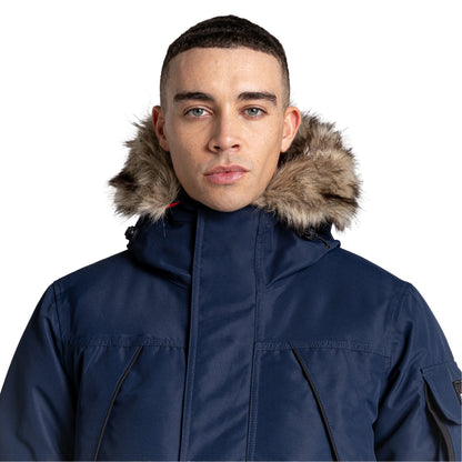 Blue Navy - Pack Shot - Craghoppers Mens Bishorn II Waterproof Jacket