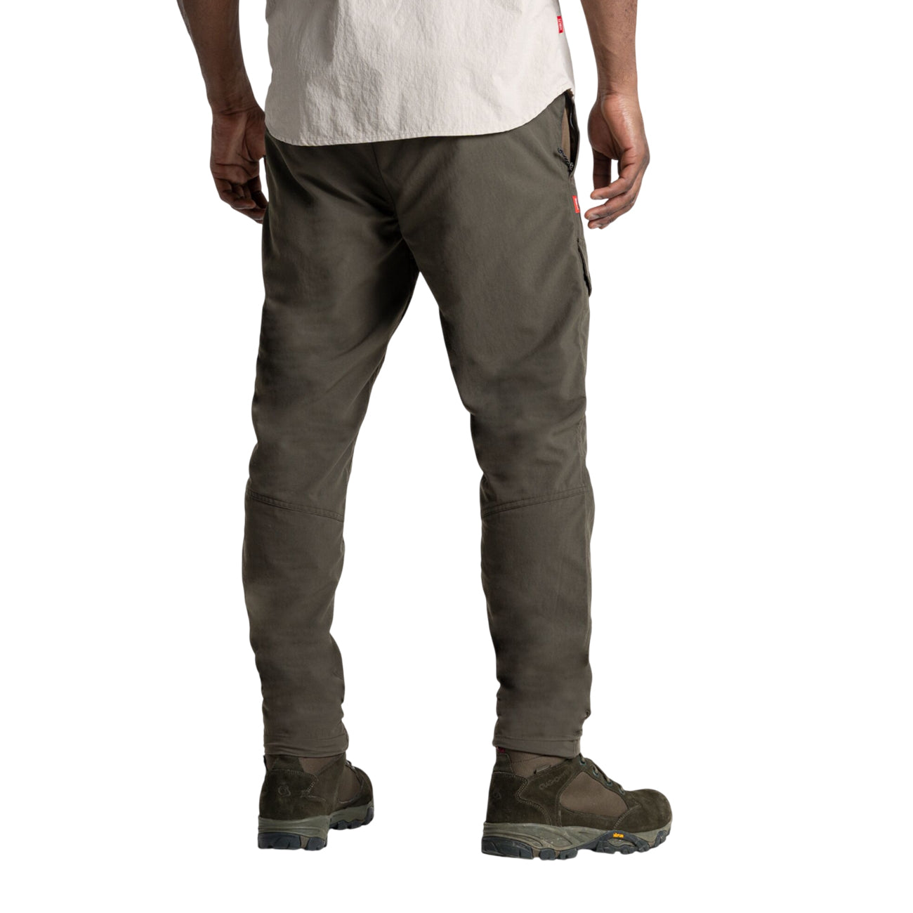 Woodland Green - Back - Craghoppers Mens Adventure Nosilife Hiking Trousers