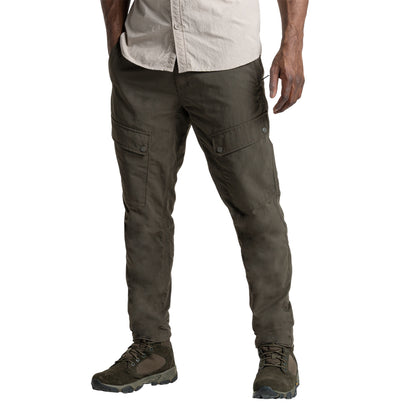 Woodland Green - Side - Craghoppers Mens Adventure Nosilife Hiking Trousers