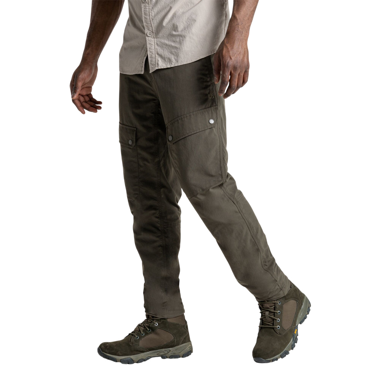 Woodland Green - Lifestyle - Craghoppers Mens Adventure Nosilife Hiking Trousers