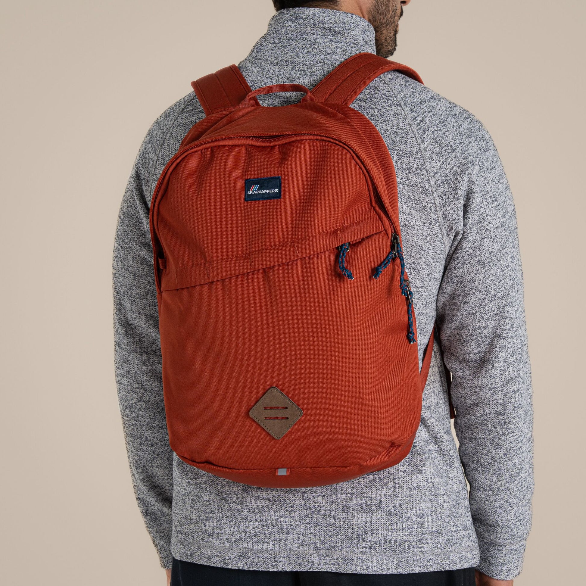Red Beach - Close up - Craghoppers Classic II 22L Backpack
